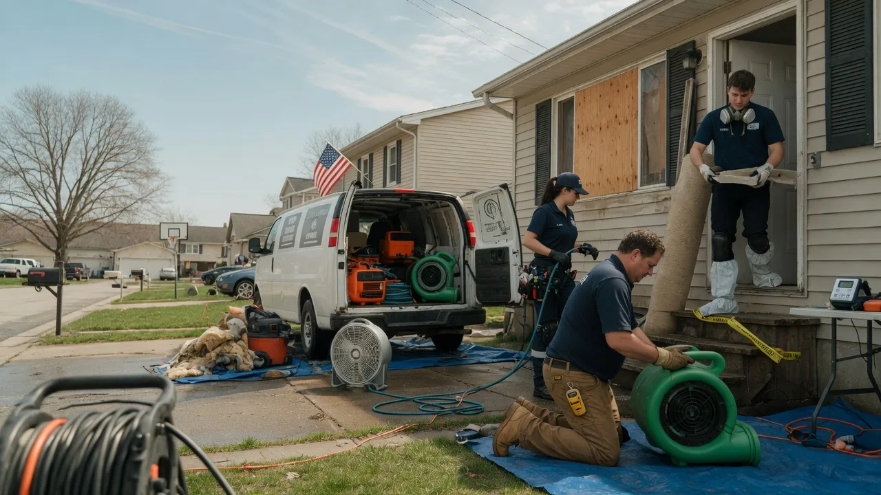 Water Damage Restoration in Munith, MI near me